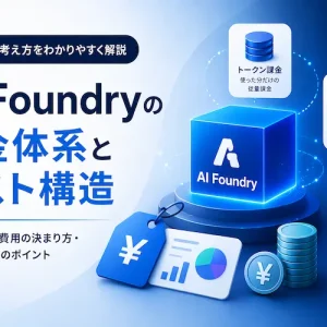 AI Foundryの料金体系｜従量課金・トークン課金とコスト最適化のポイント