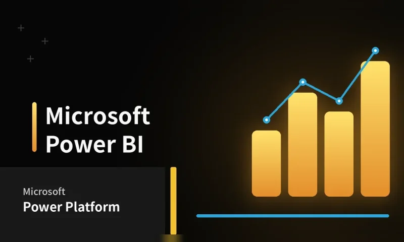 Power BIのロゴと右肩上がりの棒グラフ・折れ線グラフを描いたイメージ図。Power BIライセンス費用と費用対効果を解説する記事のアイキャッチ。